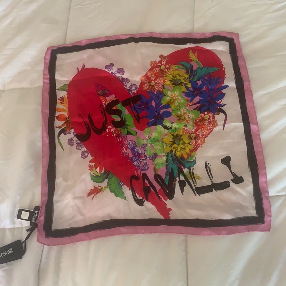 Just Cavalli Scarf New With Tags